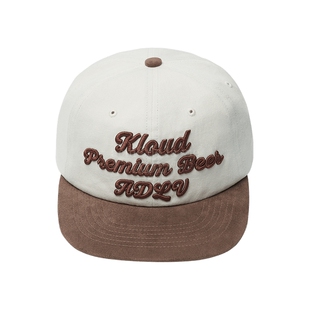 ADLV韩国潮牌Kloud联名款春季棒球帽男女同款洋气时尚帽子情侣款