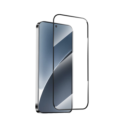 适用小米15系列黑边钢化膜