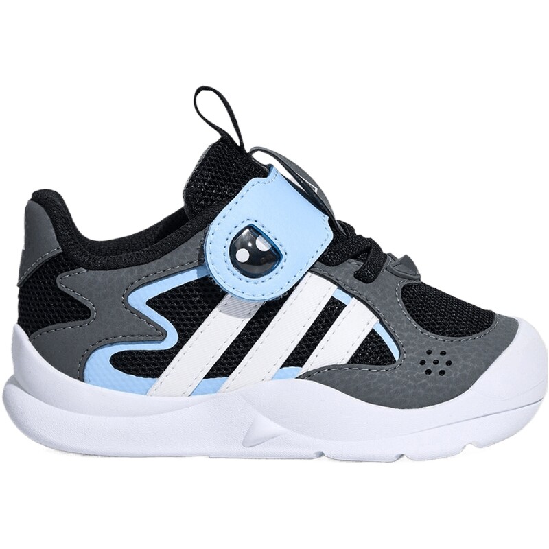 adidas阿迪达斯婴童防滑耐磨网面透气魔术贴运动鞋KZ7135