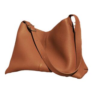 红谷包包女2026新款质感真皮腋下包通勤上班牛皮单肩hobo包女士包