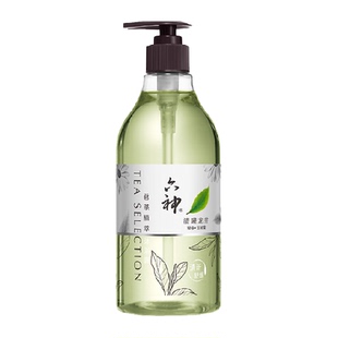 【秒杀】六神茗茶龙井(绿茶+洋甘菊)475ml*1清洁舒缓香氛沐浴露