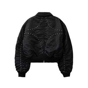 Thug Club潮牌星月铆钉Bomber飞行夹克棉服美式秋冬重磅休闲外套