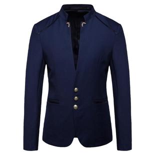 blazer Stylish Mens Slim Fit Suit Jacket coat men 男小西装
