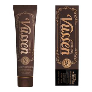 韩国VUSSEN28维森专业强效美白牙膏亮白牙齿去黄抗敏感清新口气