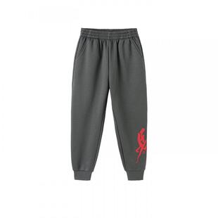 【balaOne】巴拉巴拉童装儿童裤子男童2025年新款春秋装加绒卫裤