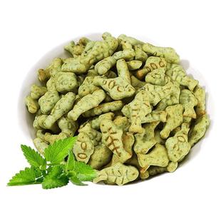 猫草饼干猫咪零食猫咪薄荷饼干小鱼冻干毛球磨牙猫零食克星营养
