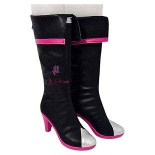 漫工坊无畏契约千灵华绽贤者cos鞋子定制动漫游戏cosplay靴子定做