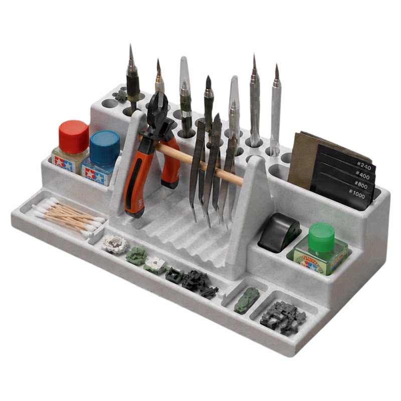 模型工具笔刀钳架子多功能收纳架模型制作工具/辅料耗
