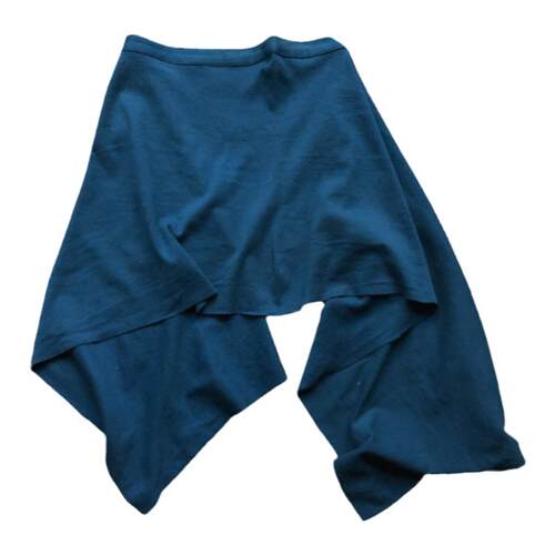 蓝色遮屁帘女下摆内搭叠穿鲨鱼裤卫衣牛仔半身裙遮屁股神器打底裙