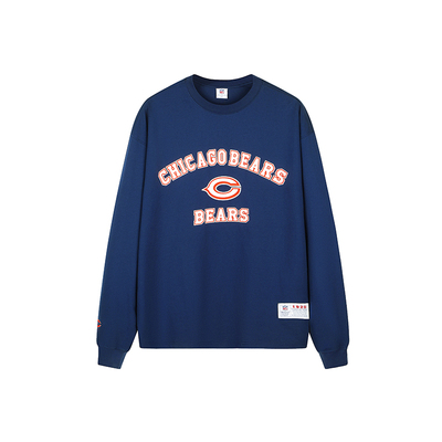 NFL超级碗熊复古宽松印花球衣