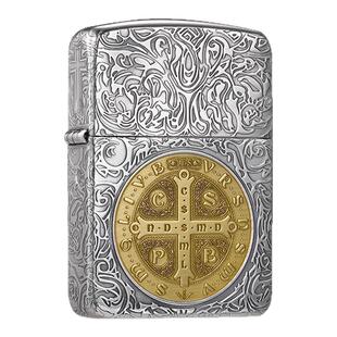 zippo打火机1941复刻康斯坦丁蚊版原装正版煤油防风收藏男士礼物