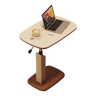 卧室儿童学习桌可升降小型床边桌学生学习桌写字台家用简约办公桌