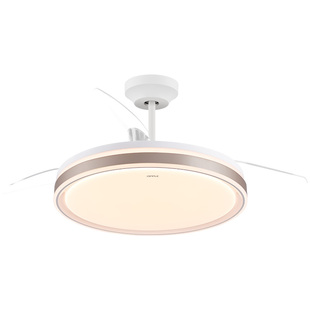 欧普照明智慧光隐形风扇灯简约全光谱卧室餐厅吊灯客厅吊扇灯FS