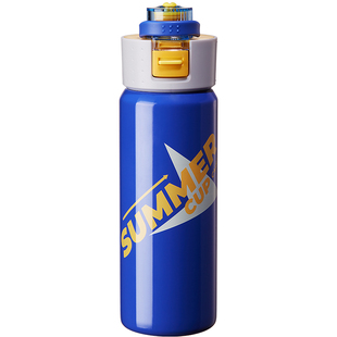 草莓生活2025新款保温杯学生上学专用高颜值便携水杯男生杯子男款