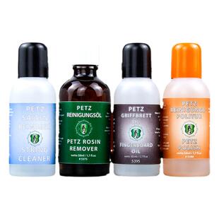 奥地利PETZ小提琴擦琴油去污油擦弦油大提琴抛光保养油去松香粉末