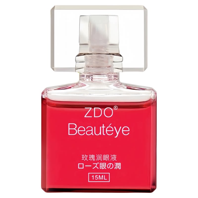 ZDO玫瑰精华滴眼液深层缓解眼部疲劳干涩润眼液眼部护理