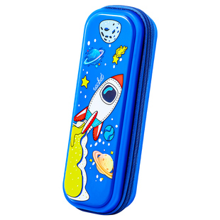 文具盒铅笔盒小学生一年级女孩款收纳盒3层大容量笔袋女生幼儿园儿童高颜值卡通简约笔盒卡通可爱笔盒