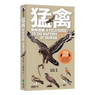 现货【台版】猛禽观察图鉴（全新增订版） A Field Guide to the Raptors of Taiwan/林文宏-着；郑司维-绘 远流