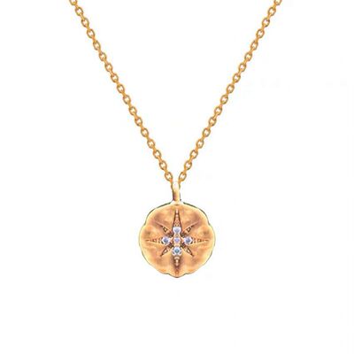 juicydreams图腾银镀金许愿项链