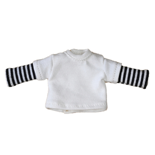 ob11娃衣 条纹卫衣T恤 gsc粘土人 ymy素体 molly 12分BJD娃娃衣服