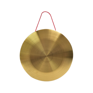 三句半套装铜锣鼓镲32CM42厘米镀铜纯铜色锣鼓乐器防汛预警开道锣