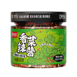 骄启香菜辣椒酱下饭酱剁椒辣酱拌面拌饭酱下饭辣酱家用即食调味酱