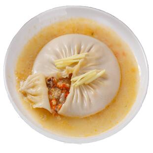豚之杰蟹黄汤包靖江灌汤包懒人早餐方便速食速冻包装面食礼盒款
