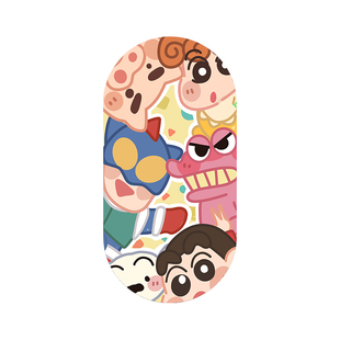 蜡笔小新地毯床边毯儿童地毯女孩卧室床边防摔地垫加厚可机洗毛毯