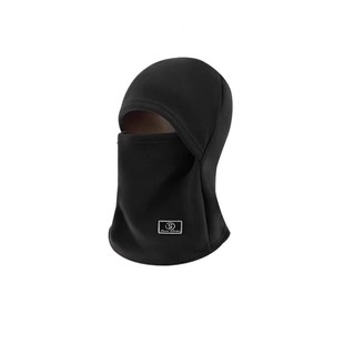 冬季骑车面罩围脖帽子一体男女冬北套头盔内胆帽加绒保暖护耳防寒