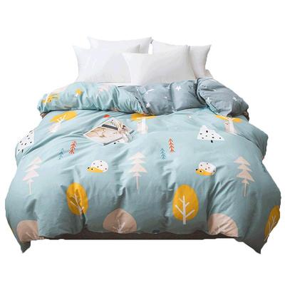 春秋季纯棉被套单件全棉单人被罩