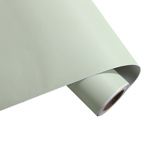 ins自粘墙纸防水壁纸墙贴自贴浅绿色贴纸即时贴卧室书桌宿舍桌面