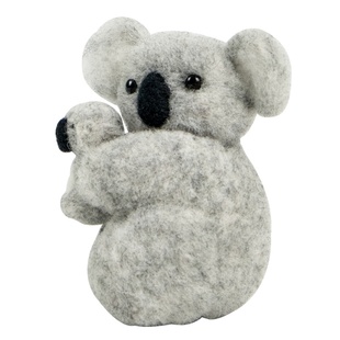 羊毛毡纯手工制作成品定制考拉车挂挂件钥匙扣情侣闺蜜生日礼物