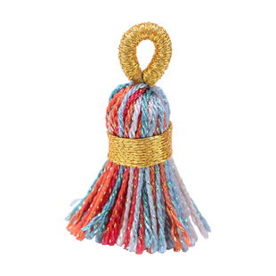 星空多股迷你小穗子手工diy饰品配件包包服饰民族风多彩流苏挂件