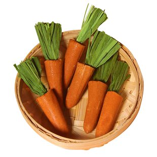 仓鼠小零食磨牙棒胡萝卜小饼干可食用玩具用品提摩西草金丝熊兔子