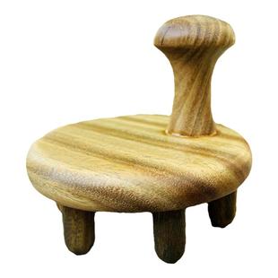 天然绿檀木头部按摩梳七齿疏通经络刷按摩梳随身大齿头皮牛角刮痧