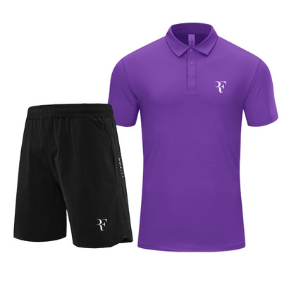 费德勒POLO衫速干冰丝网球服