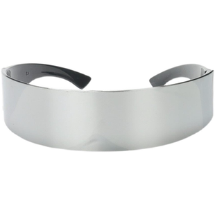 未来科技感眼镜男女高街蹦迪酒吧夜店搞怪女朋克拍照科幻气氛道具