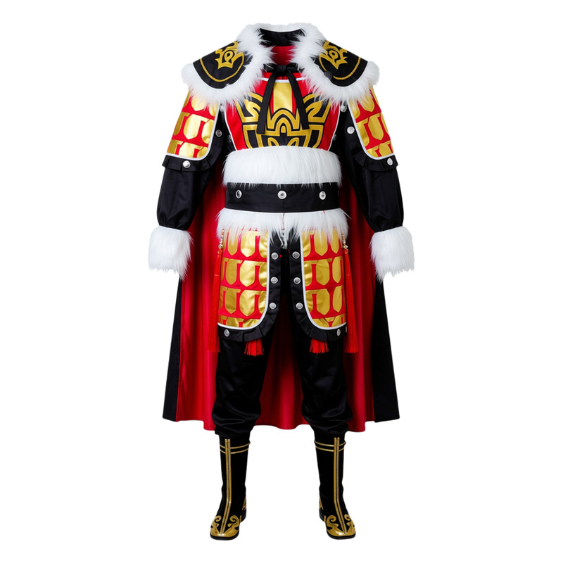 86版牛魔王演出服装全套成人直播道具面具牛年西游记舞台表演服饰