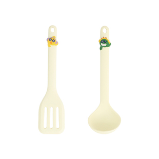 食品级迷你硅胶锅铲家用宿舍小号炒菜铲短柄煎铲一人食汤勺耐高温