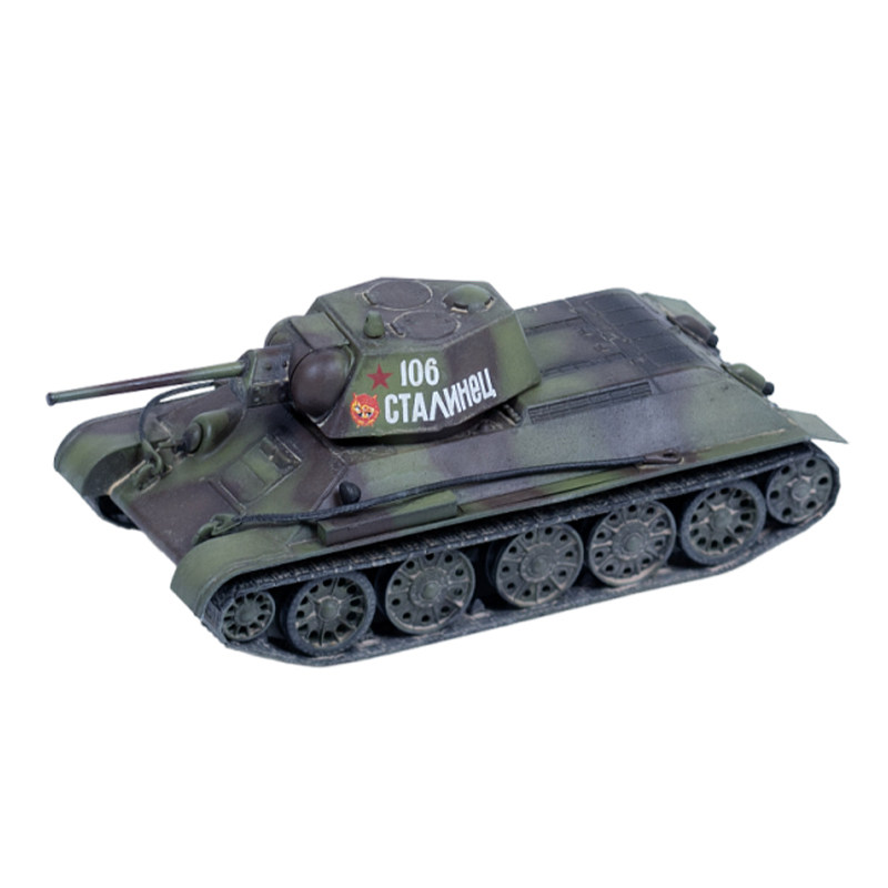 红星拼装模型T-34主战坦克
