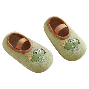 宝宝学步鞋婴儿童软底地板冬加厚男宝女宝家居室内防滑袜幼儿鞋子