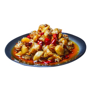 盐帮兔当家冷吃兔丁川味四川特产零食麻辣小吃解冻即食真空盒包邮