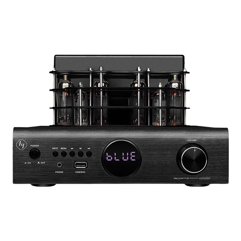 豪韵AV-2080R 发烧电子管大功率hifi胆机蓝牙功放机书架音箱组合
