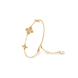 sanswood森吾《迷失春谷》玑镂四叶草手链女轻奢复古镂空中式手饰