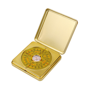 罗盘高精度专业罗经仪户外指南针初学者随身地质翻盖八卦三合自动