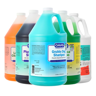 DAVIS戴维斯宠物沐浴露10倍浓缩大桶加仑装狗狗猫咪专用洗澡液