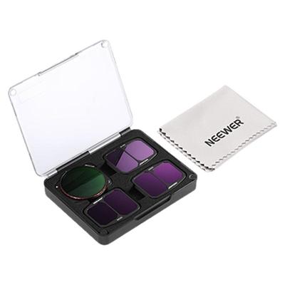 NEEWER纽适用大疆DJI Air3无人机滤镜可调ND渐变SGND减光镜CPL偏光偏振镜UV保护镜蓝色拉丝星光镜抗光害