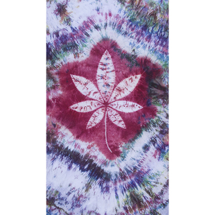 扎染围巾手工扎染民族风丽江云南大理白族植物草木染围巾披肩两用