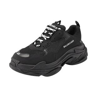 【自营】中古全新未使用巴黎世家男士厚底老爹鞋系带休闲运动鞋