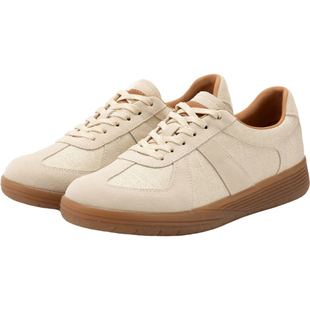 暇步士复古德训鞋女26春新款时尚休闲板鞋百搭轻便平底运动阿甘鞋